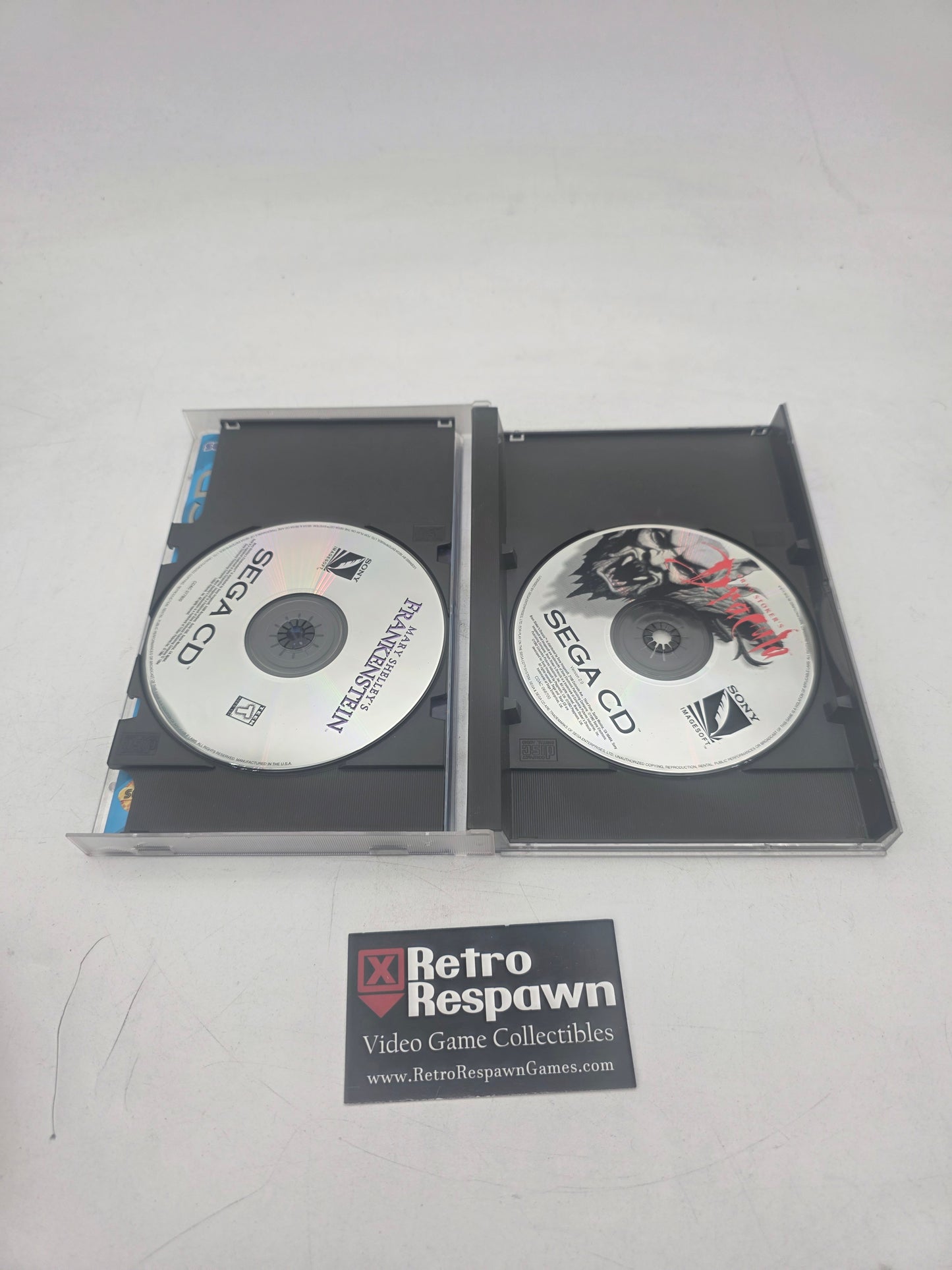 Mary Shelley's Frankenstein & Bram Stoker's Dracula - Sega CD (Complete)