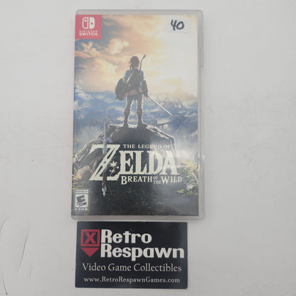 Zelda Breath of the Wild - Nintendo Switch (Complete)