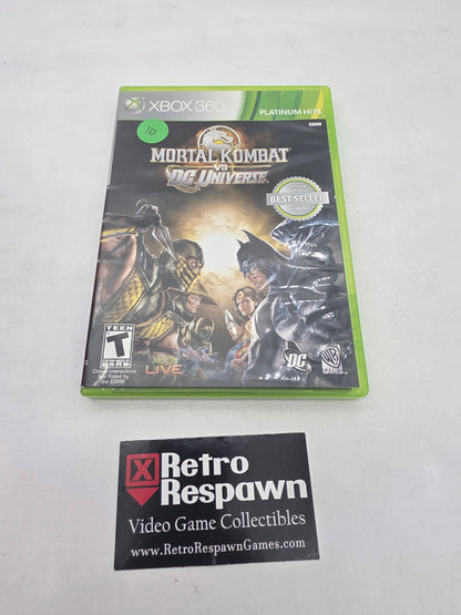 Mortal Kombat Vs. DC Universe [Platinum Hits] - Xbox 360 (Complete)