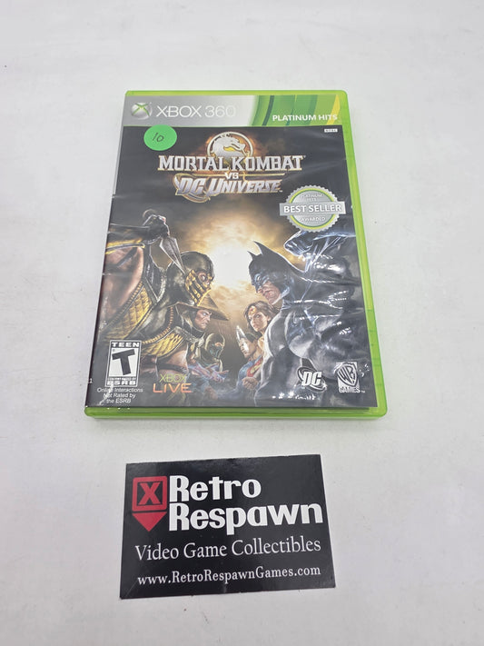 Mortal Kombat Vs. DC Universe [Platinum Hits] - Xbox 360 (Complete)