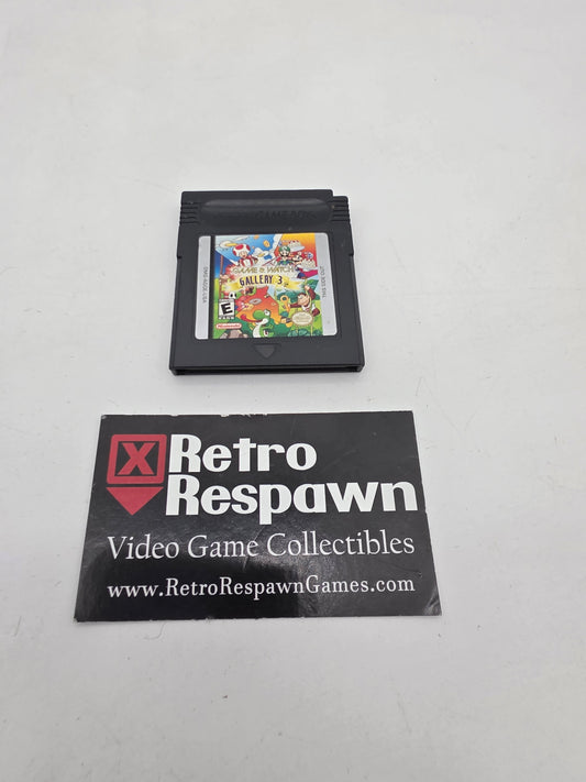 Game and Watch Gallery 3 - GameBoy Color (Game Omly)