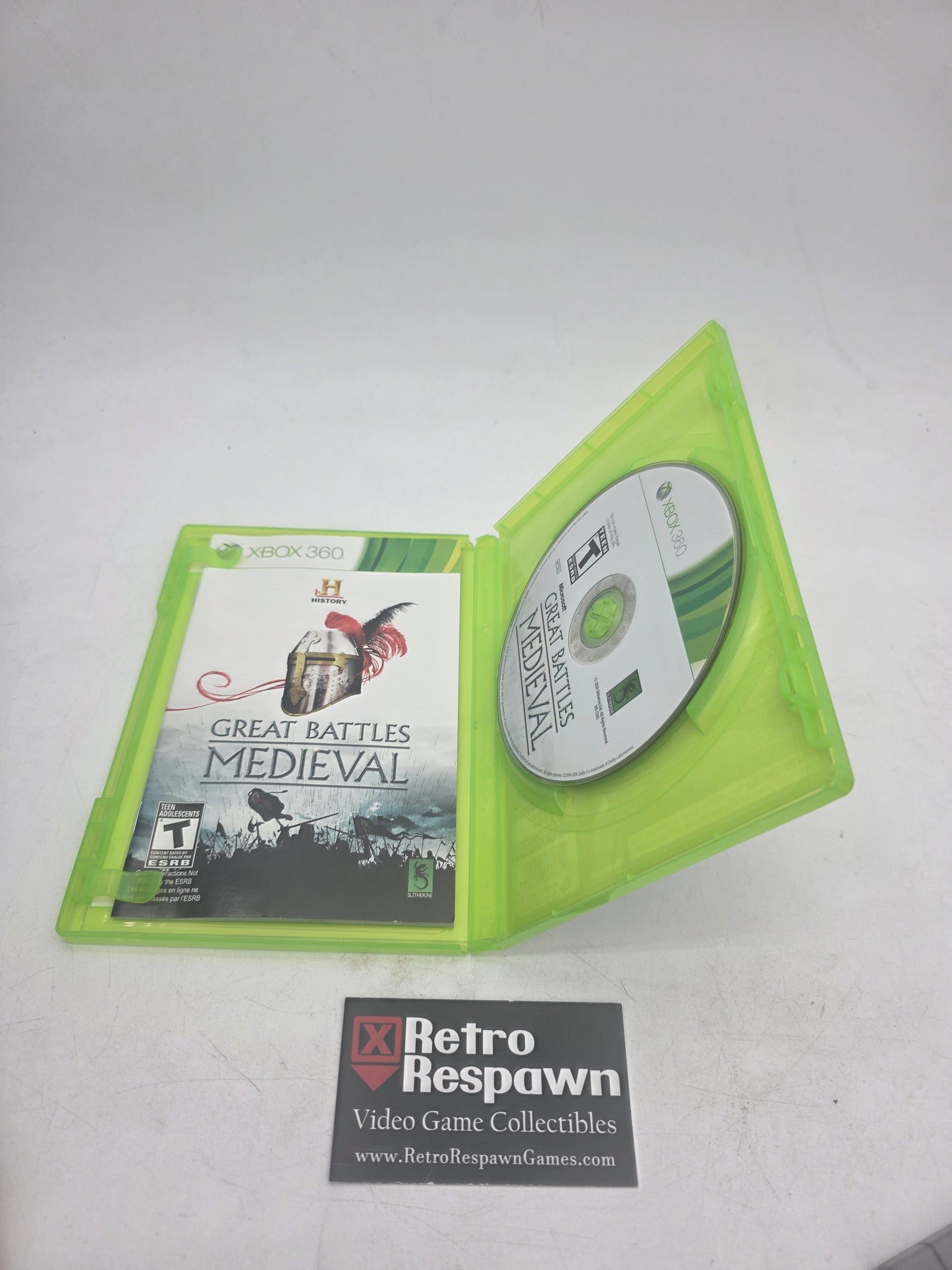 History Great Battles Medieval - Xbox 360 (Complete)