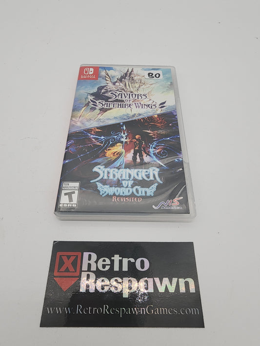 Saviors of Sapphire Wings & Stranger of Sword City Revisited - Nintendo Switch (Complete)