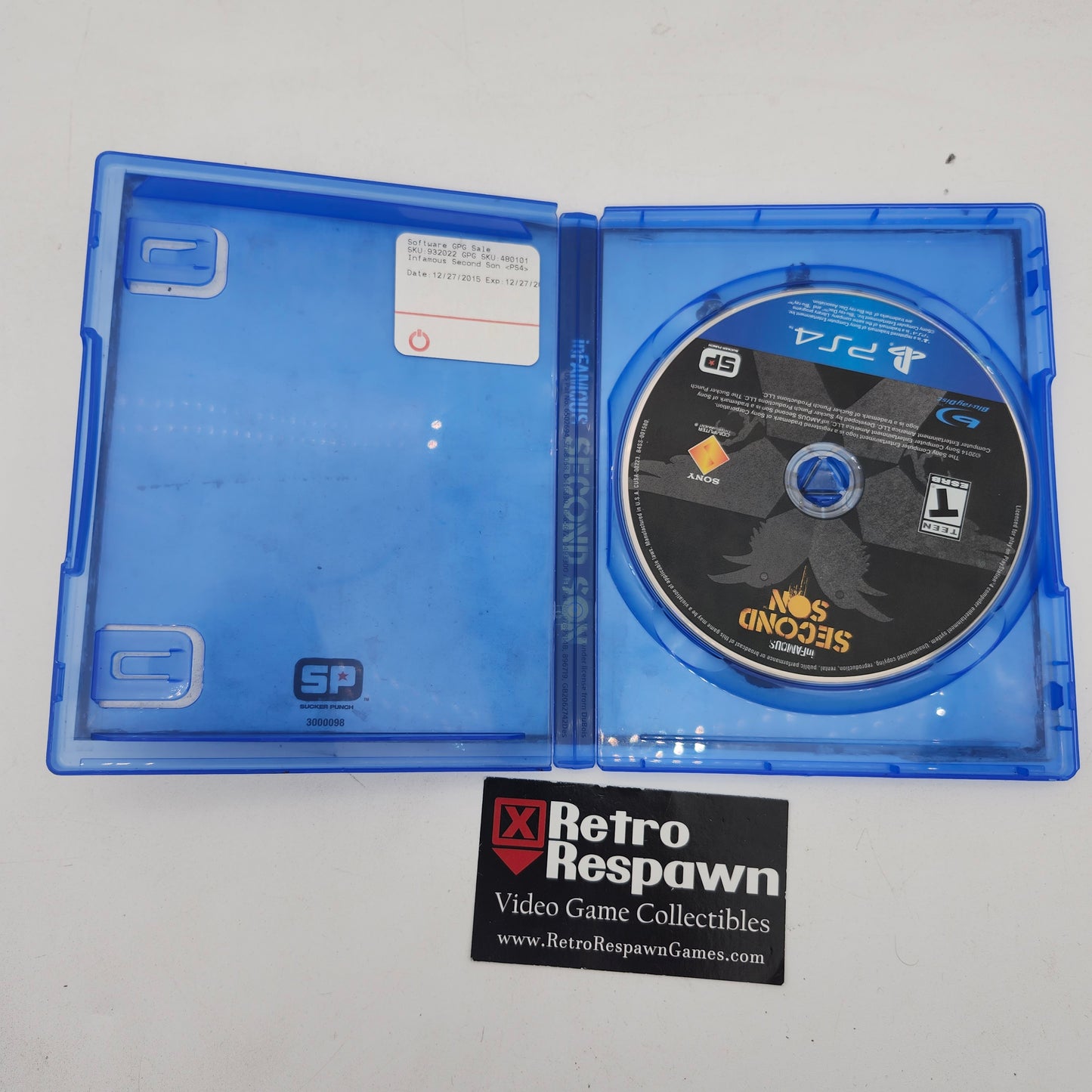 Infamous Second Son - Playstation 4 (Complete)