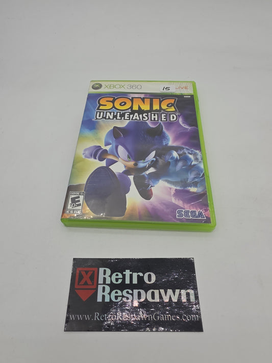 Sonic Unleashed - Xbox 360 (Complete)