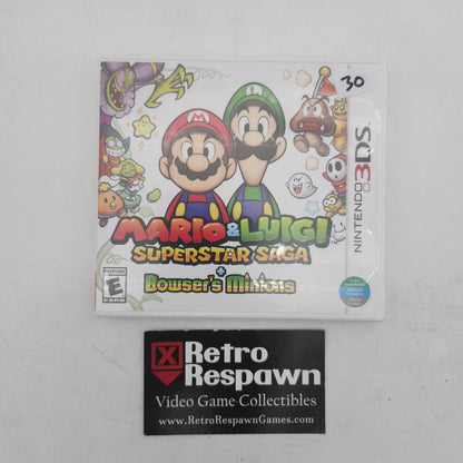 Mario & Luigi: Superstar Saga + Bowser's Minions - Nintendo 3DS (Complete)