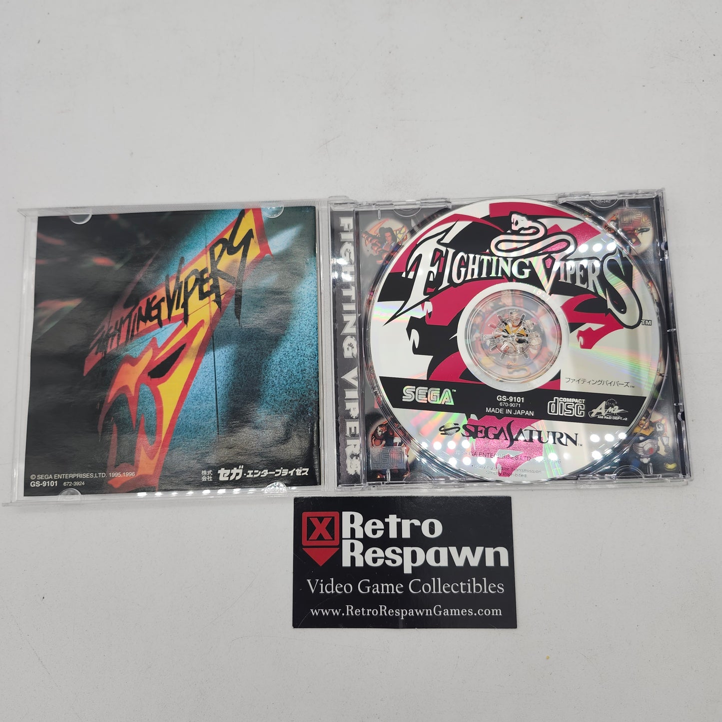Fighting Vipers - JP Sega Saturn (Complete)