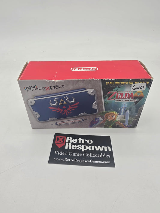 New Nintendo 2DS XL Hylian Shield Edition - Nintendo 3DS (Complete)