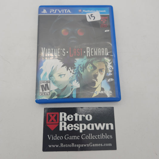 Zero Escape: Virtues Last Reward - Playstation Vita (Complete)