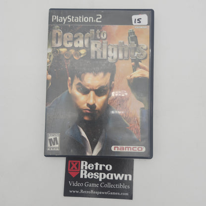 Dead to Rights - Playstation 2 (Complete)