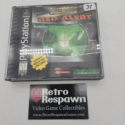 Command and Conquer Red Alert - Playstation (Complete)