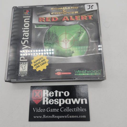 Command and Conquer Red Alert - Playstation (Complete)
