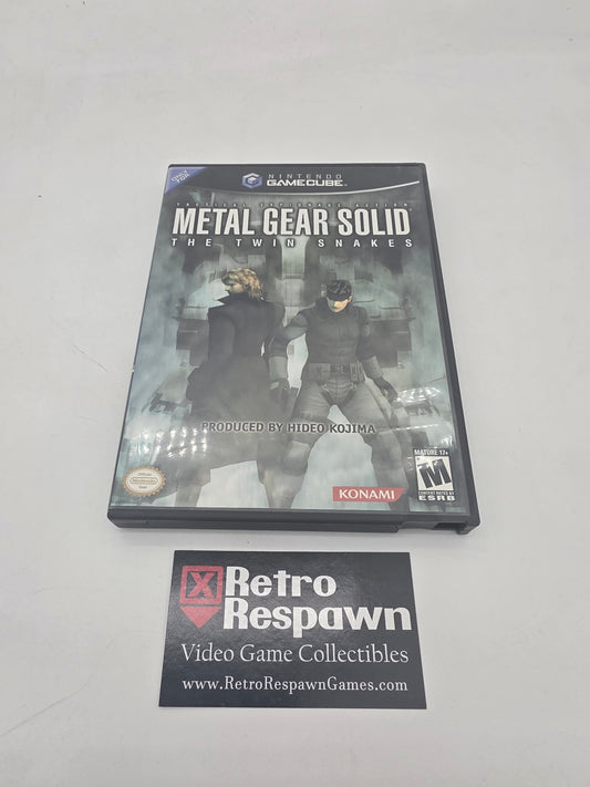 Metal Gear Solid Twin Snakes - Gamecube (Complete)