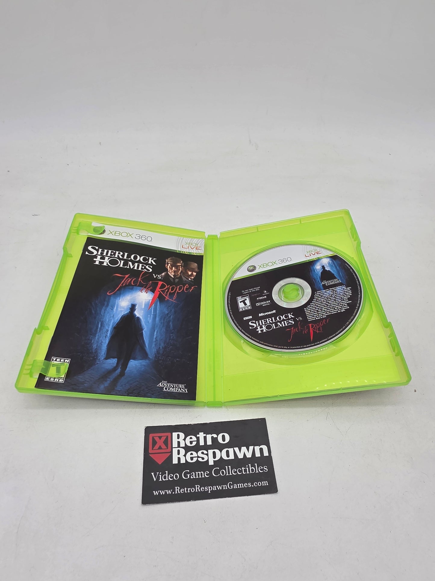 Sherlock Holmes vs Jack the Ripper - Xbox 360 (Complete)