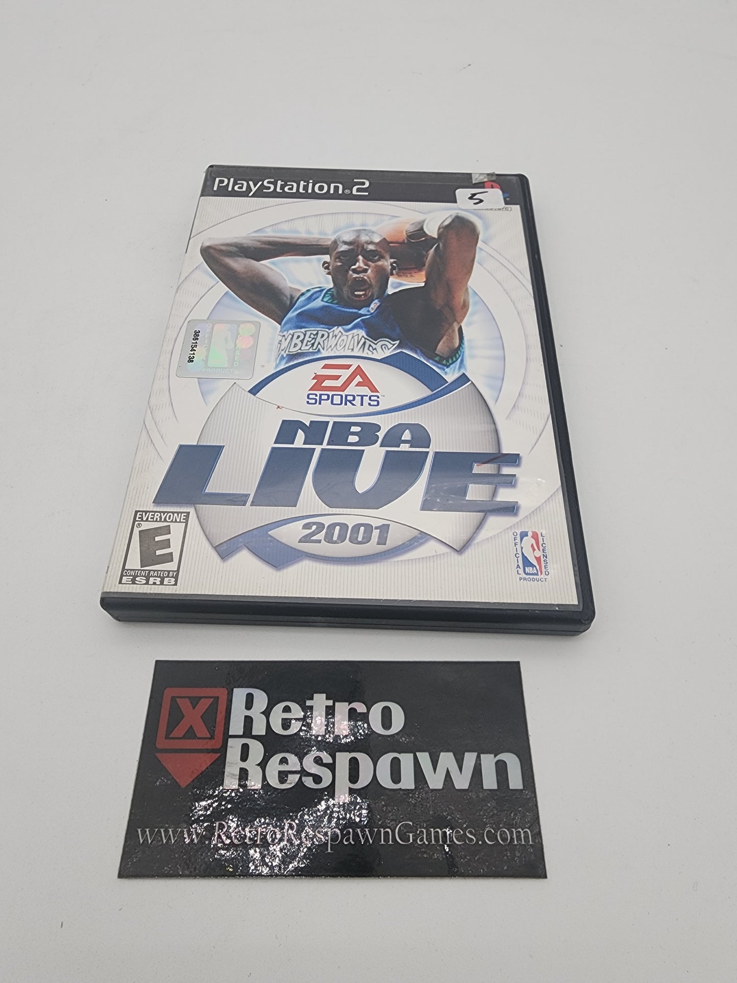 NBA Live 2001 - Playstation 2 (Complete)