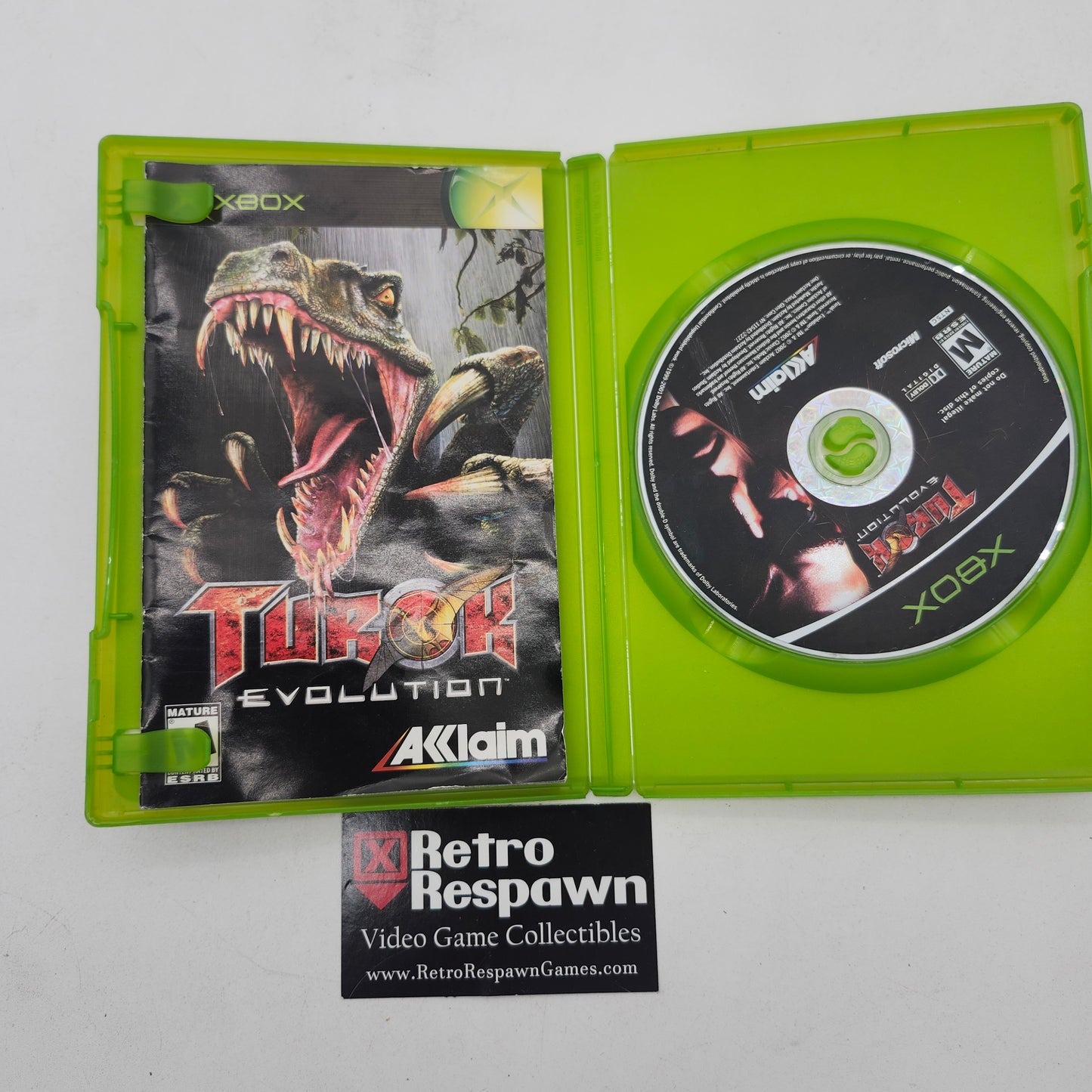 Turok Evolution - Xbox (Complete)