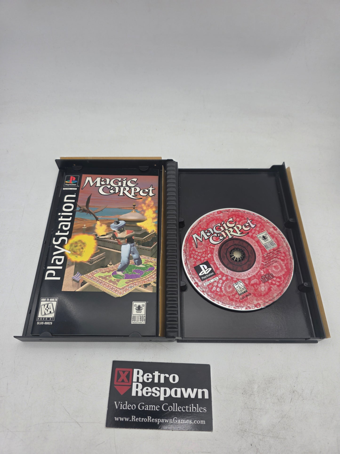 Magic Carpet [Long Box] - Playstation (Complete)