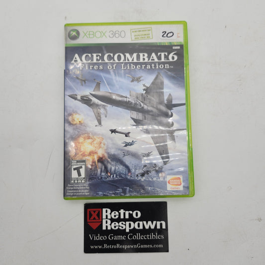 Ace Combat 6 Fires of Liberation - Xbox 360 (Complete)