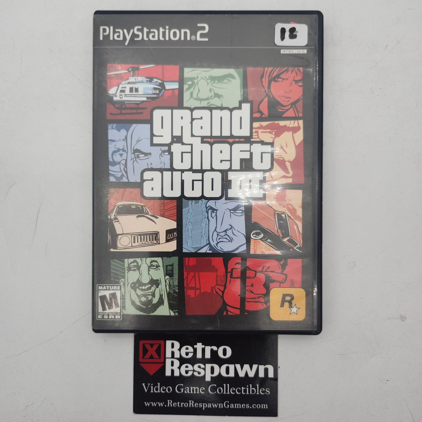 Grand Theft Auto III - Playstation 2 (Complete/ w Map)