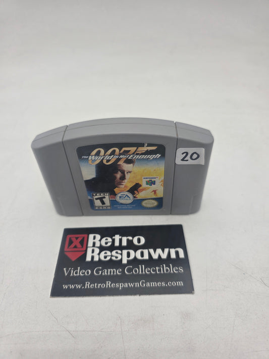 007 World Is Not Enough [Gray Cart] - Nintendo 64 (Game Only)