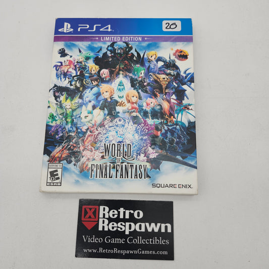 World of Final Fantasy [Limited Edition] - Playstation 4 (Complete)