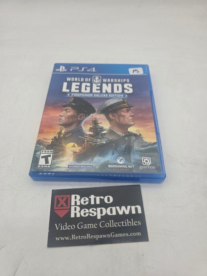 World of Warships Legends [Firepower Deluxe Edition] - Playstation 4 (Complete)