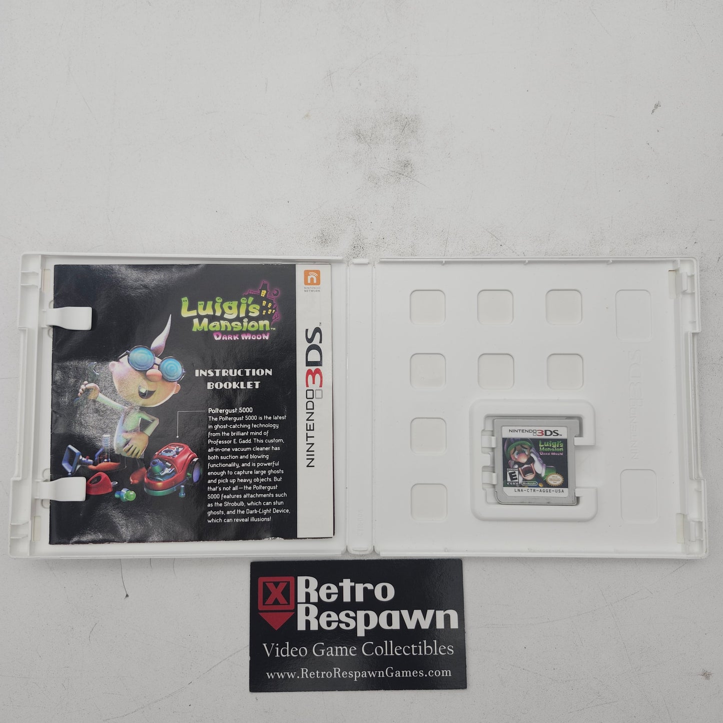 Luigi's Mansion: Dark Moon - Nintendo 3DS (Complete)