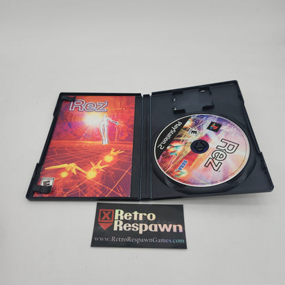 Rez - Playstation 2 (Complete)