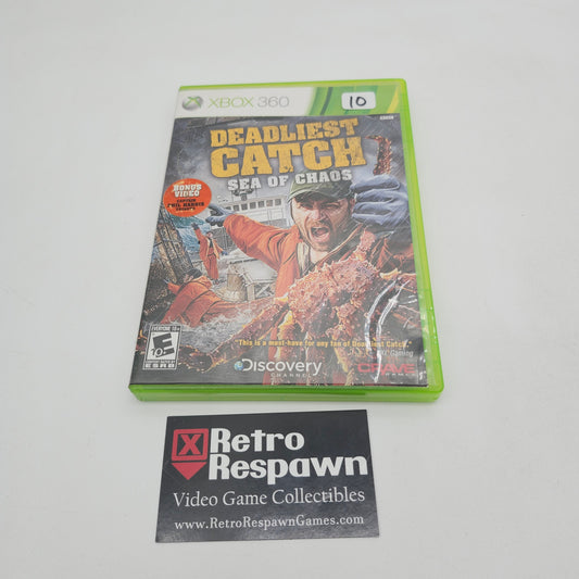 Deadliest Catch: Sea of Chaos - Xbox 360 (Complete)