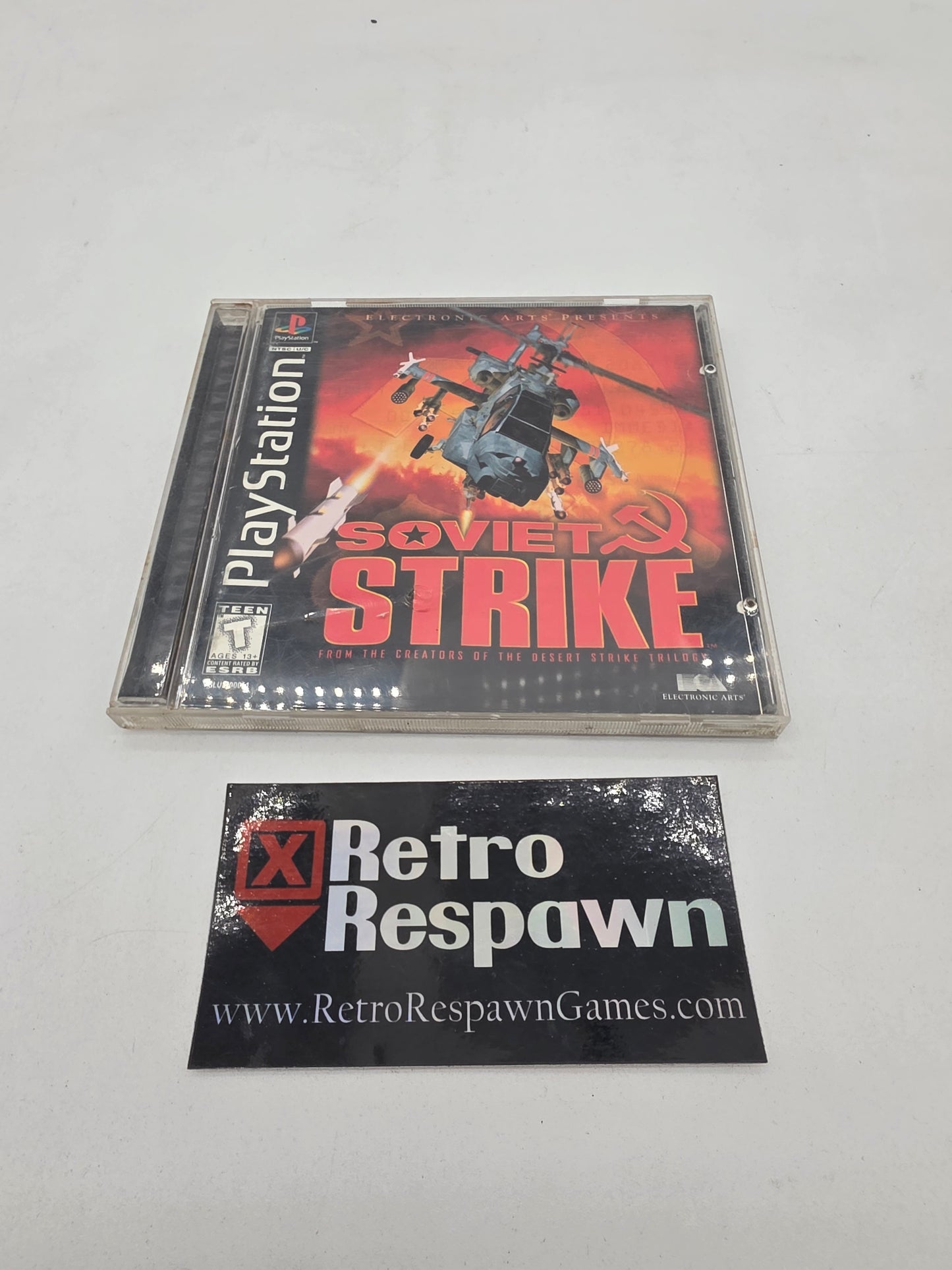 Soviet Strike - Playstation (Complete)