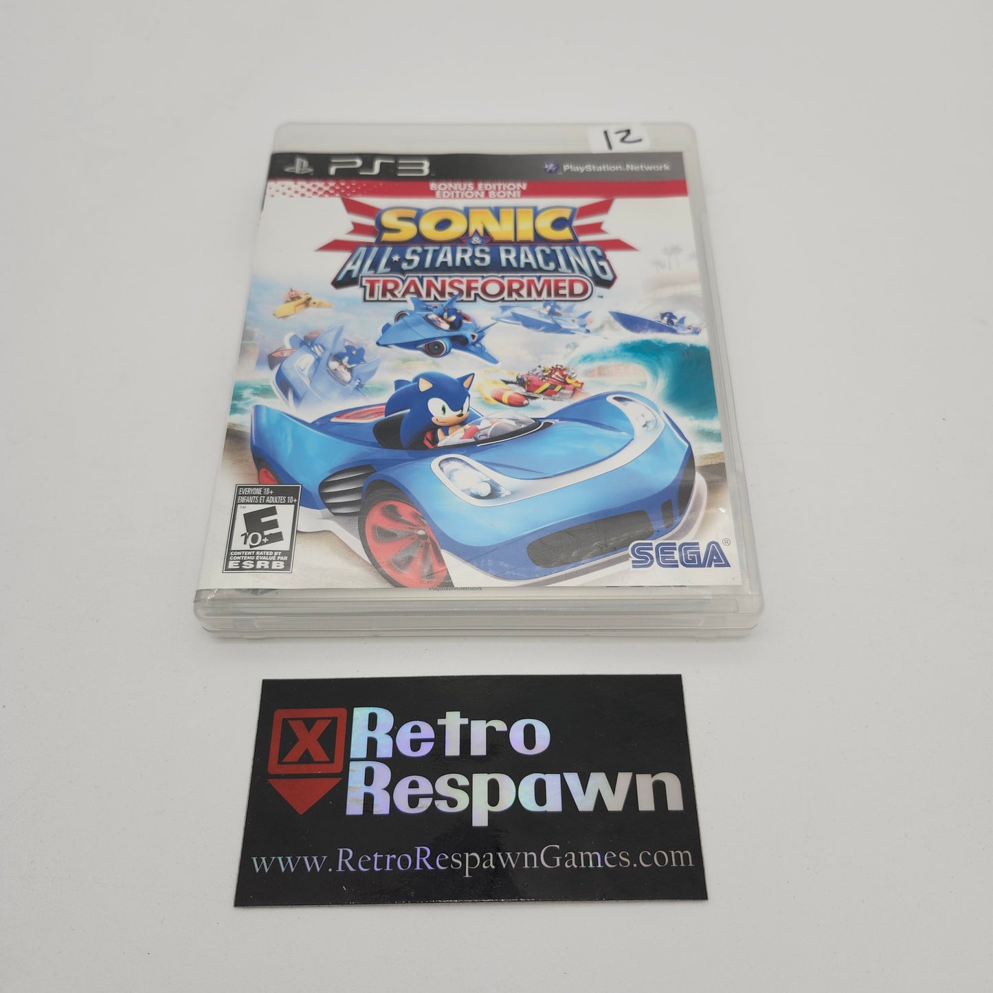 Sonic & All-Stars Racing Transformed - Playstation 3 (Complete)