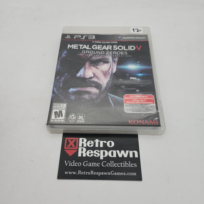 Metal Gear Solid V: Ground Zeroes - Playstation 3 (Complete)