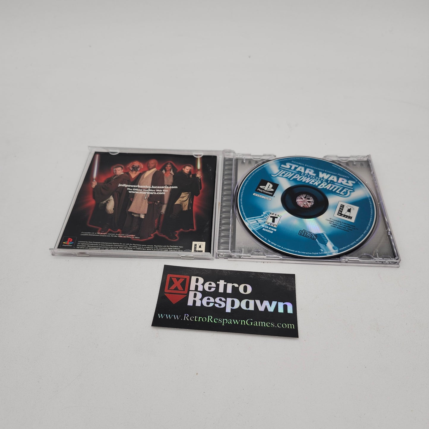 Star Wars Episode I Jedi Power Battles - Playstation (Complete)