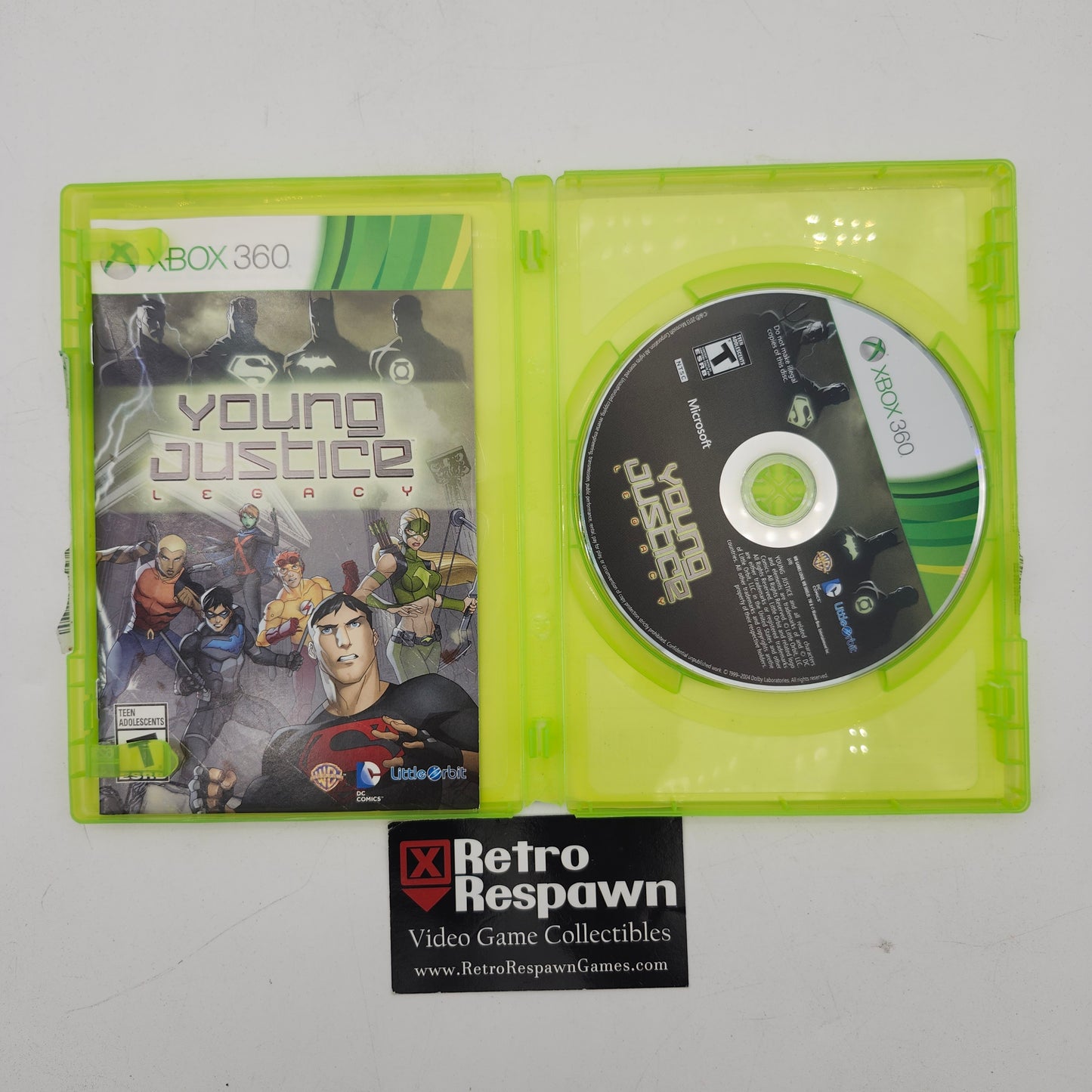 Young Justice: Legacy - Xbox 360 (Complete)