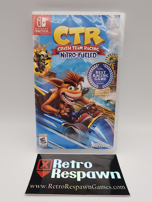 Crash Team Racing: Nitro Fueled - Nintendo Switch (Sealed)