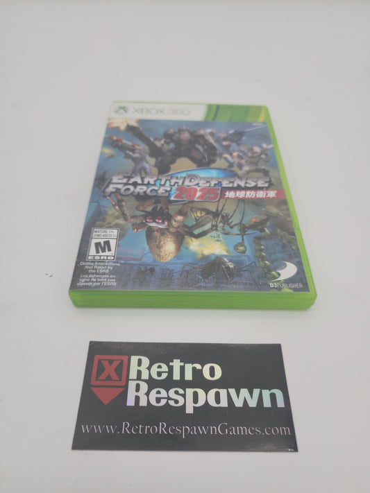 Earth Defense Force 2025 - Xbox 360 (Complete)