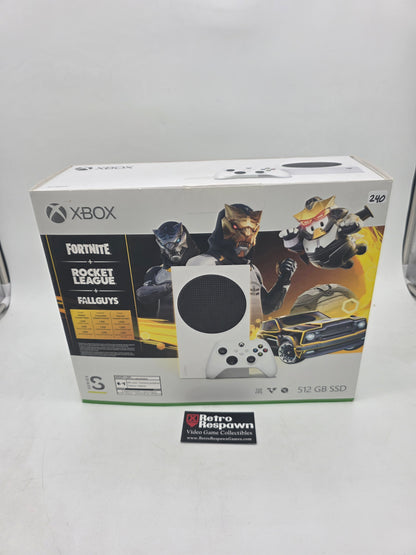 Xbox Series S [Fortnite & Rocket League & Fallguys] - Xbox Series S (Complete/No Codes)