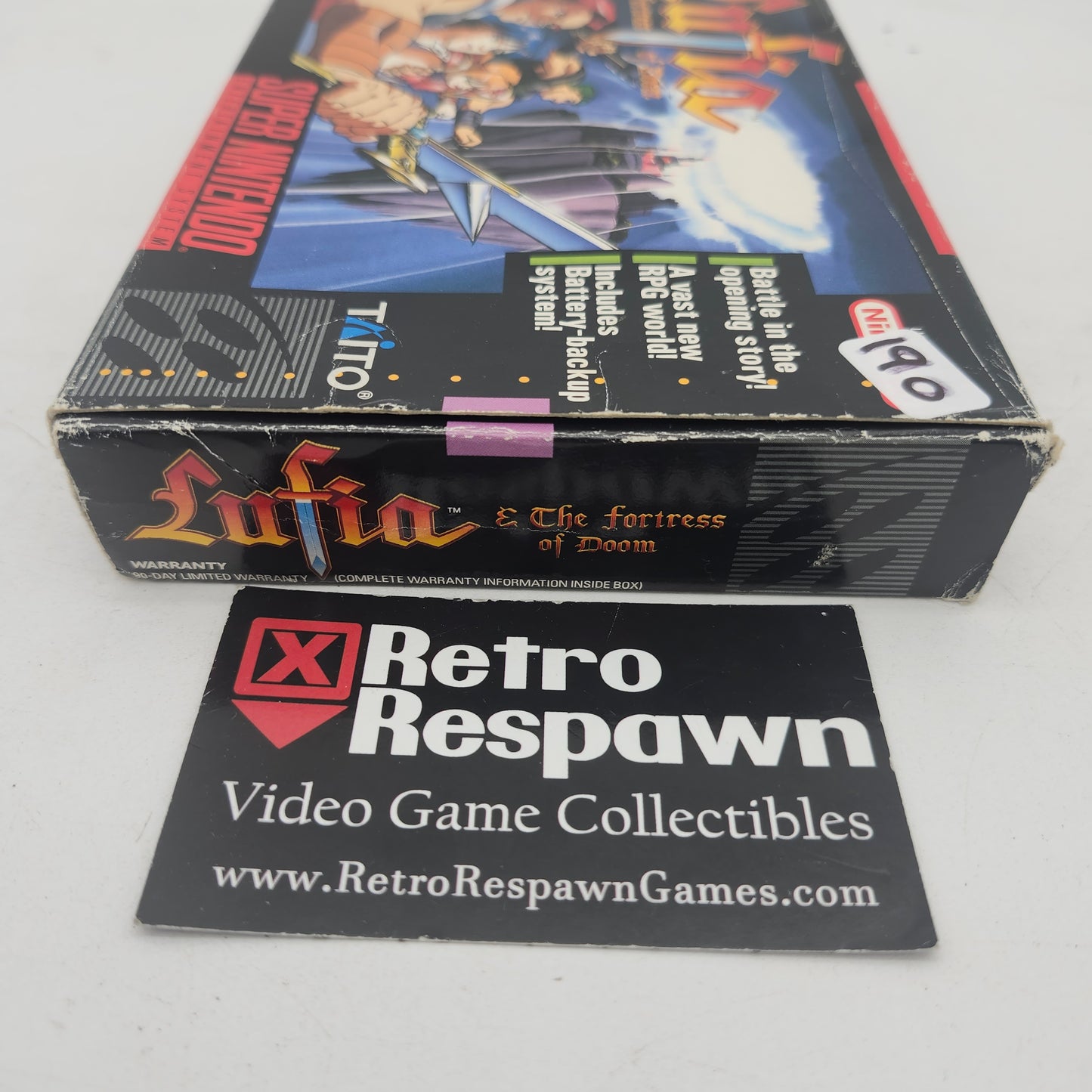 Lufia and The Fortress of Doom - Super Nintendo (Complete)