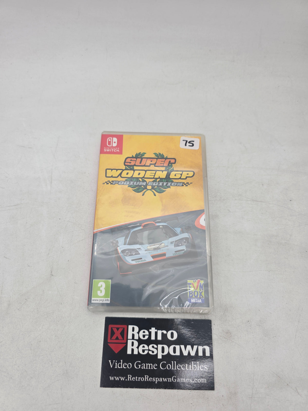 Super Wooden GP Podium Edition - PAL Nintendo Switch (Sealed)