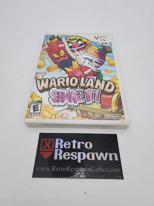 Wario Land Shake It - Wii (Missing Manual)