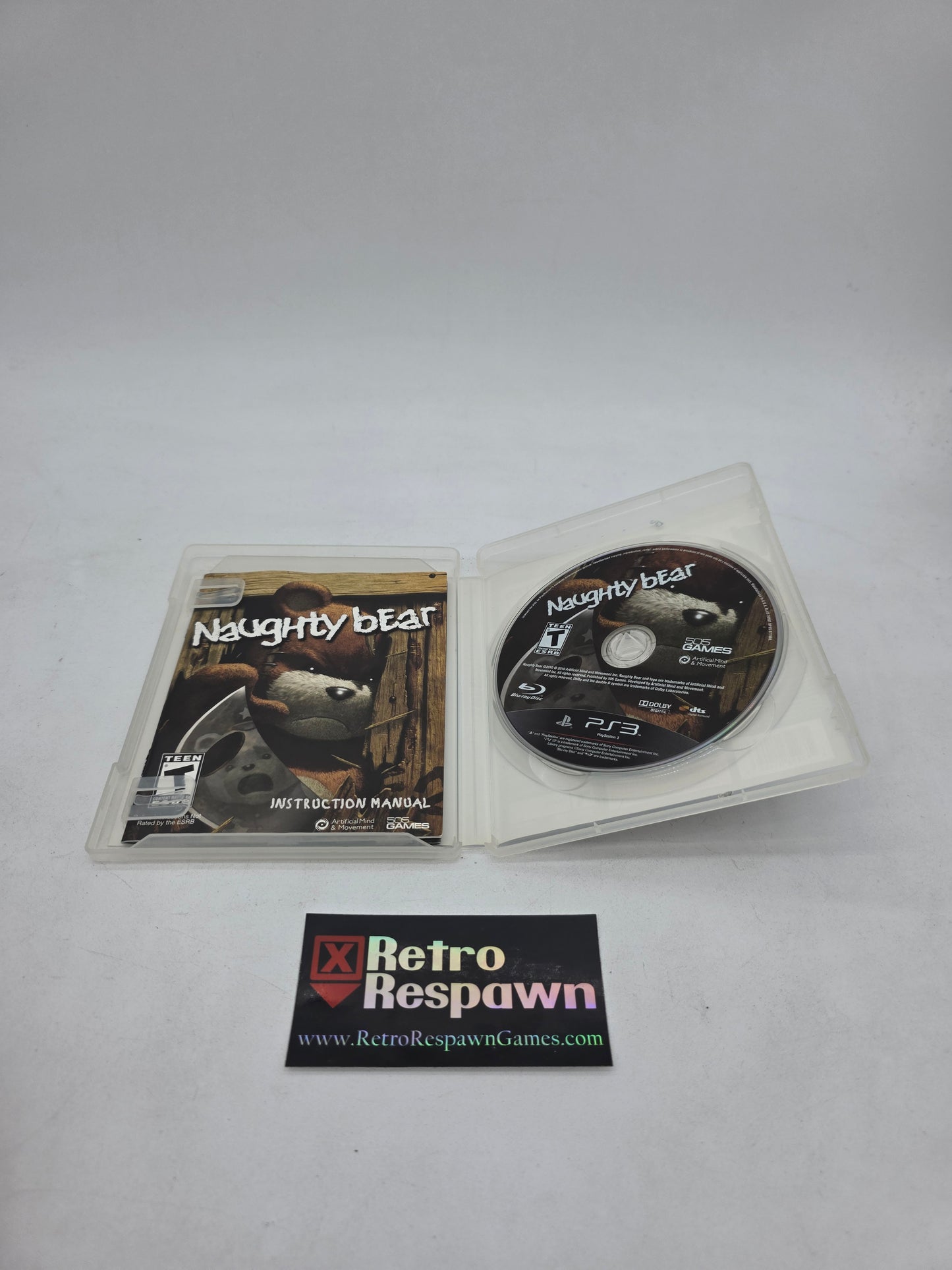 Naughty Bear - Playstation 3 (Complete)