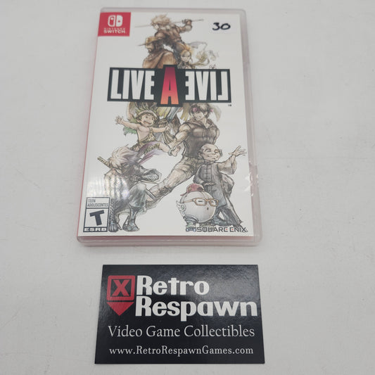 Live A Live - Nintendo Switch (Complete)