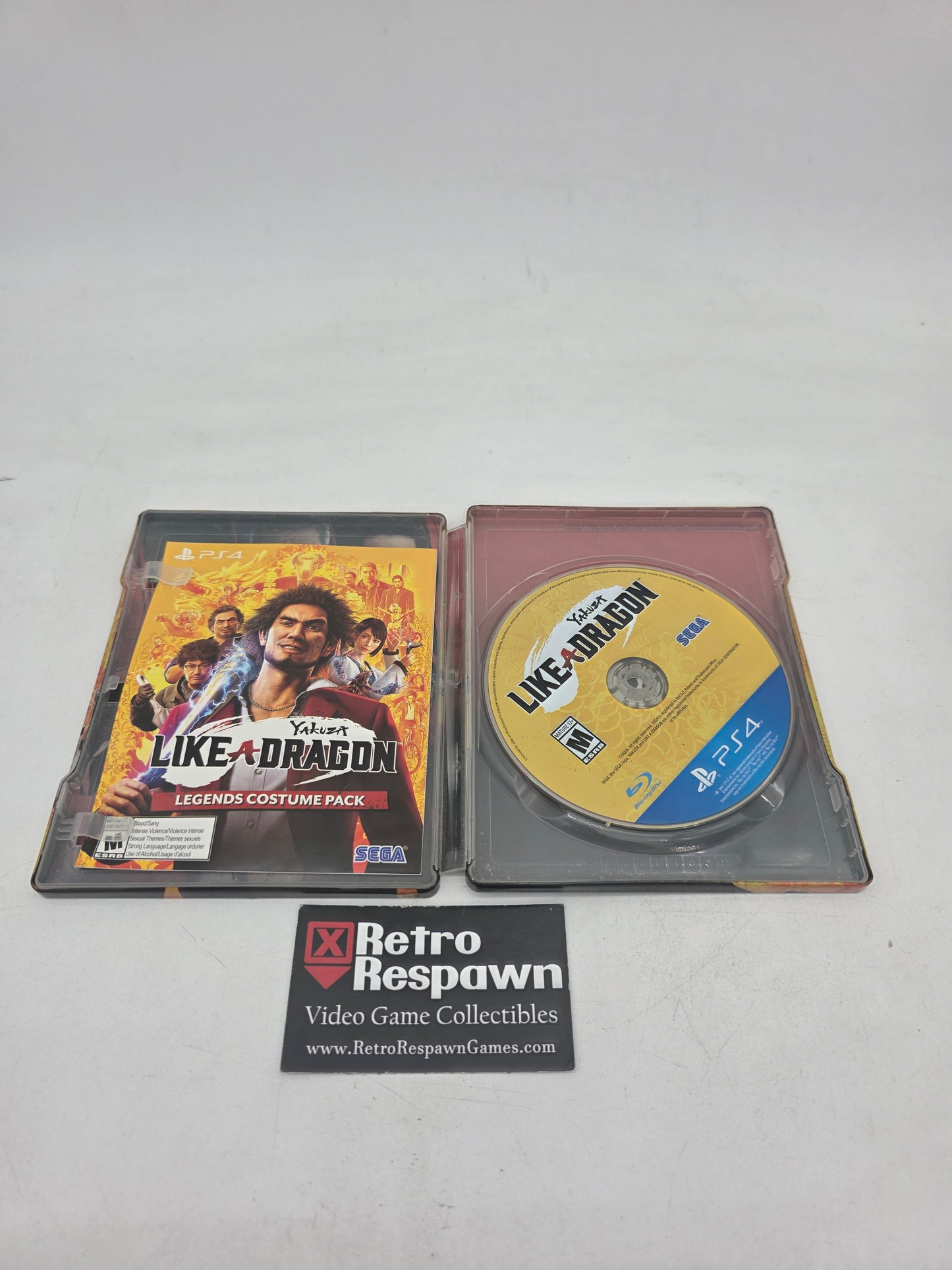 Yakuza: Like A Dragon [Steelbook] - Playstation 4 (Complete)