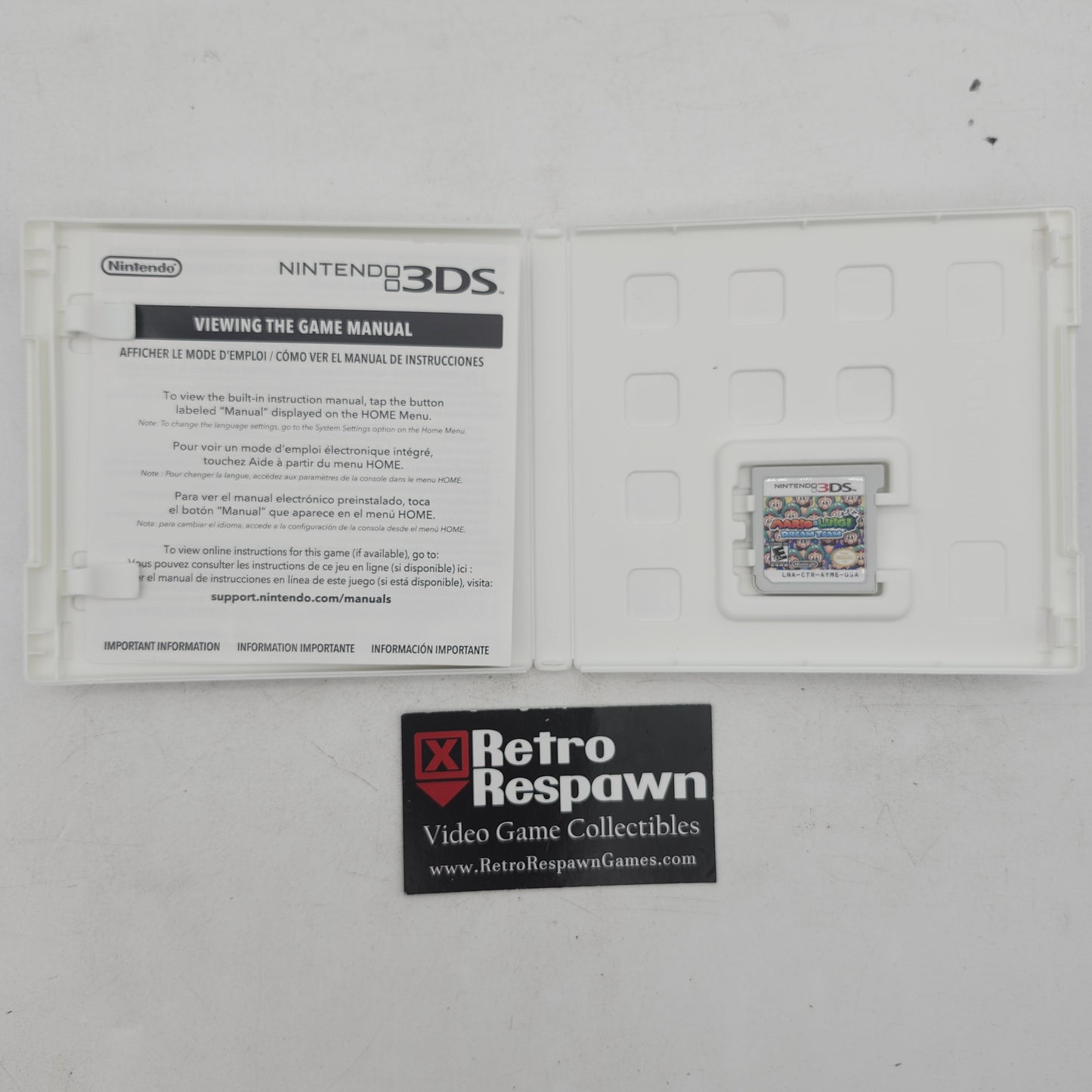 Mario and Luigi: Dream Team [Nintendo Selects] - Nintendo 3DS (Complete)