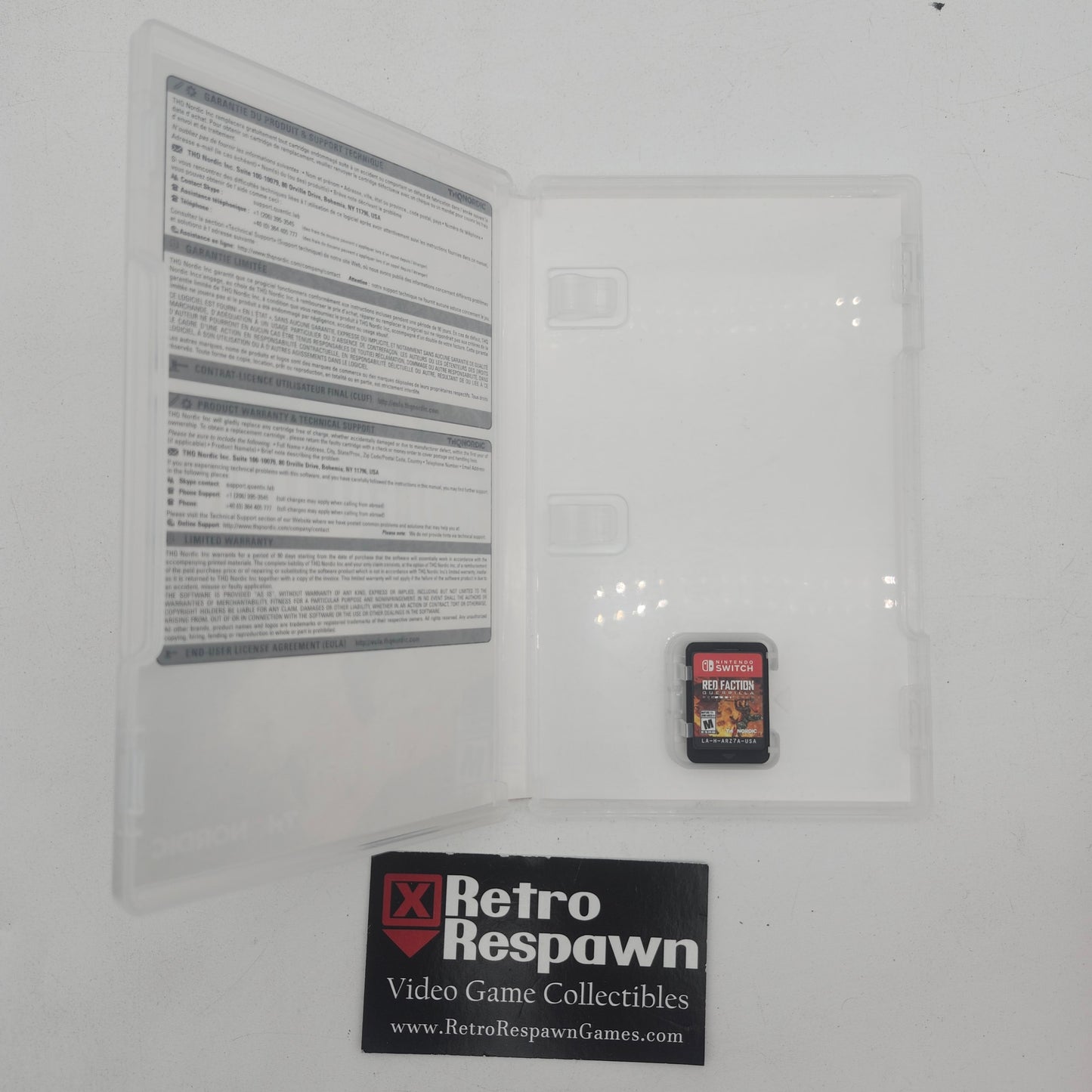 Red Faction: Guerrilla Re-Mars-tered - Nintendo Switch (Complete)