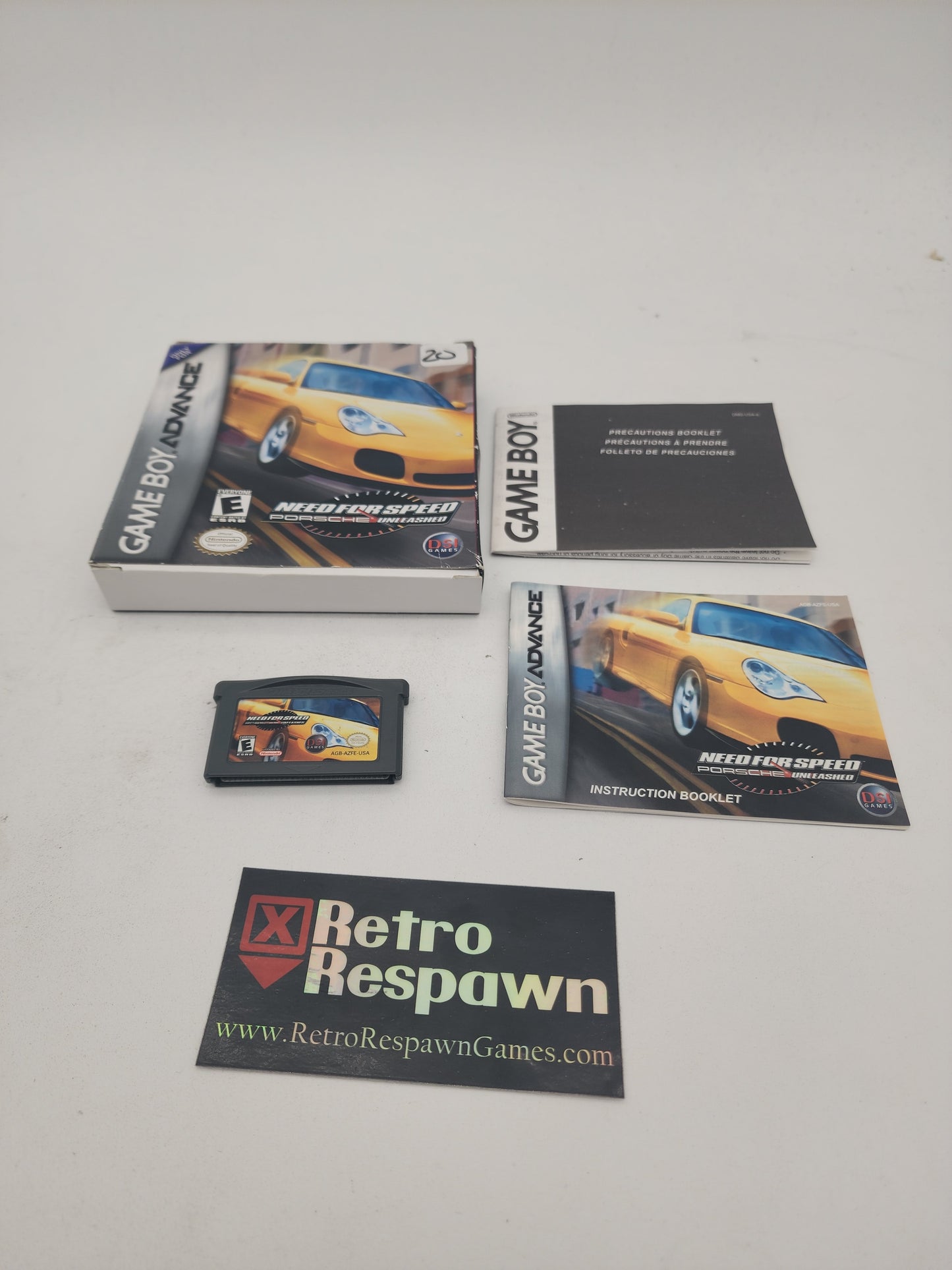 Need for Speed Porsche Unleashed - GameBoy Advance (Complete)