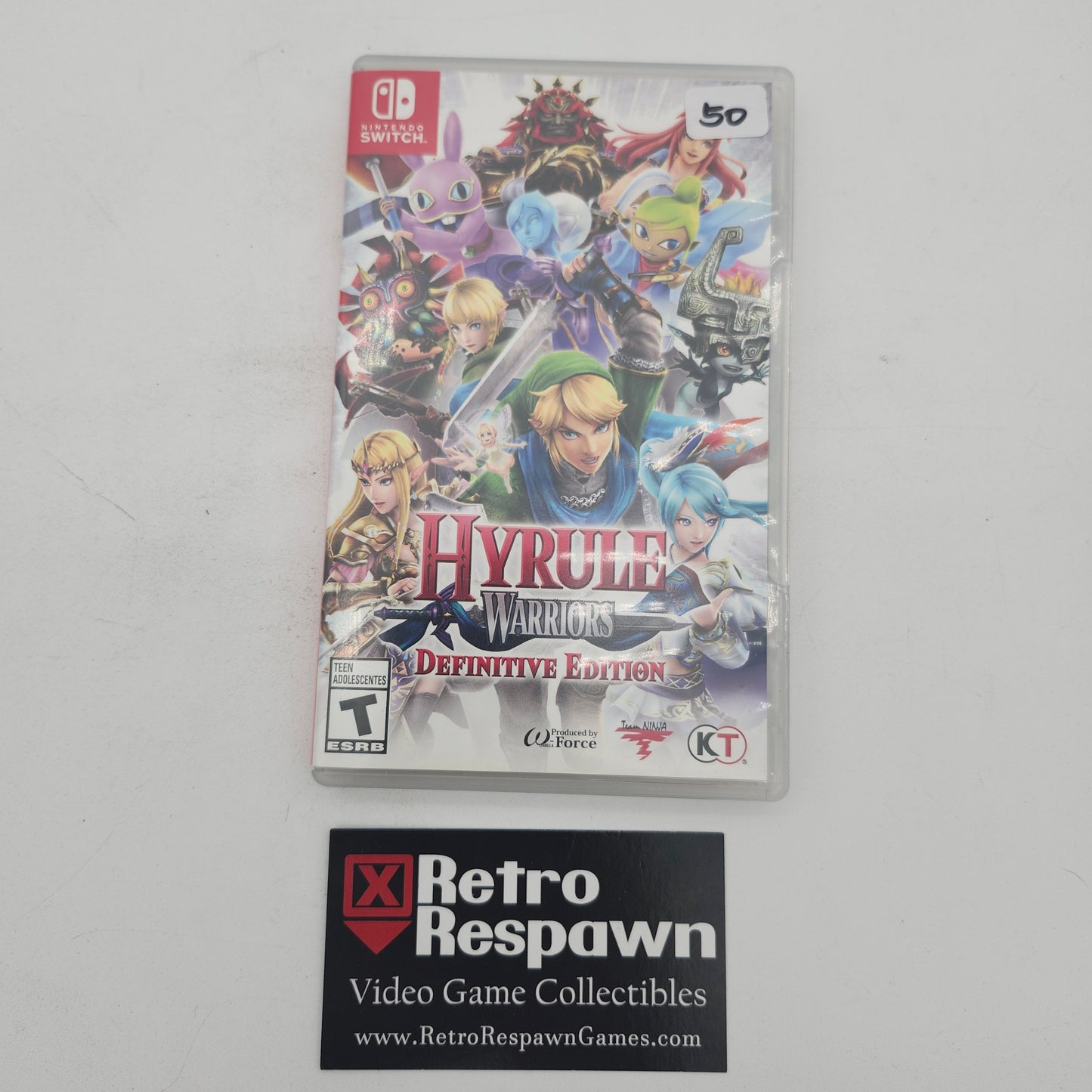 Hyrule Warriors Definitive Edition - Nintendo Switch (Complete)
