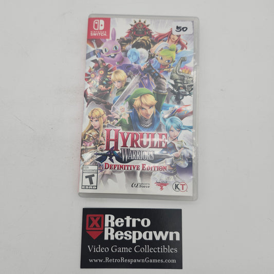 Hyrule Warriors Definitive Edition - Nintendo Switch (Complete)
