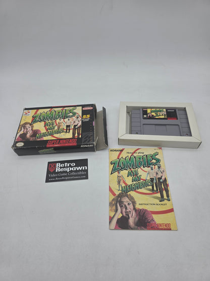 Zombies Ate My Neighbors - Super Nintendo (Complete)