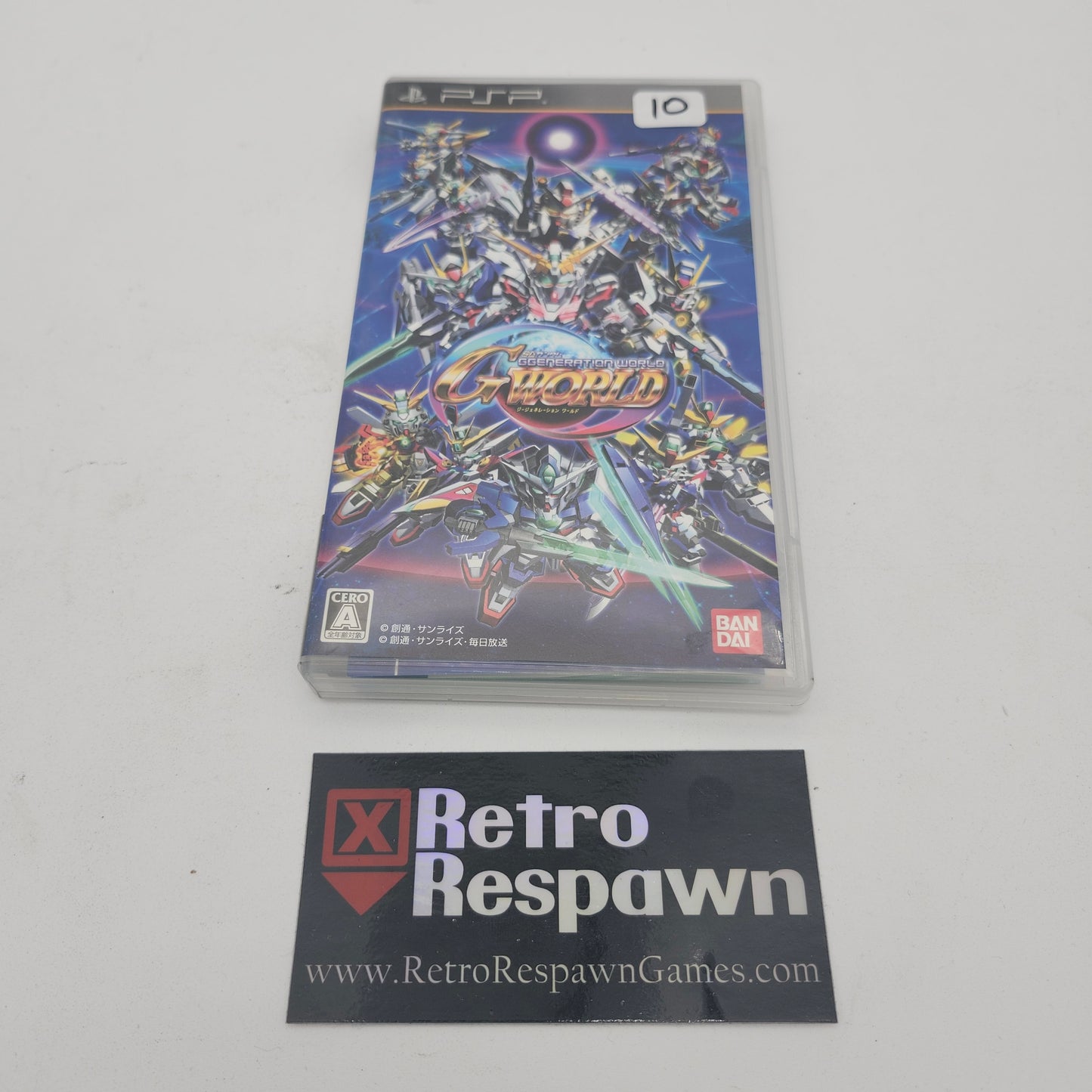 JP SD Gundam G Generation World - JP PSP (Complete)